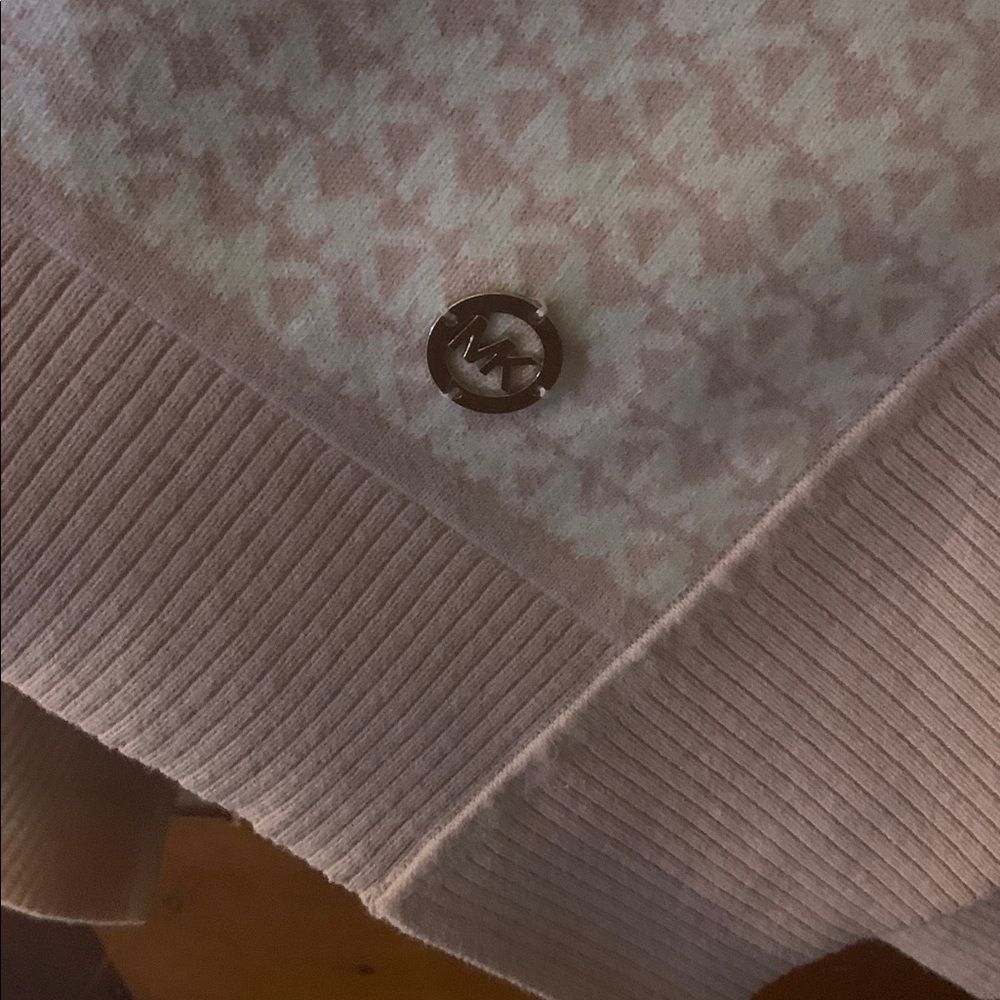 Michael Kors Soft Pink Knit Sweater - Picture 3 of 3